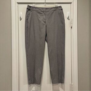 Talbots Heritage Pants Women’s Sz 8 Black White Houndstooth Work Career Slacks